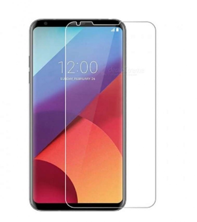 LG_ V30 - 2.5D Plain & Polished - Protective Tempered Glass - Premium Quality - Screen Guard