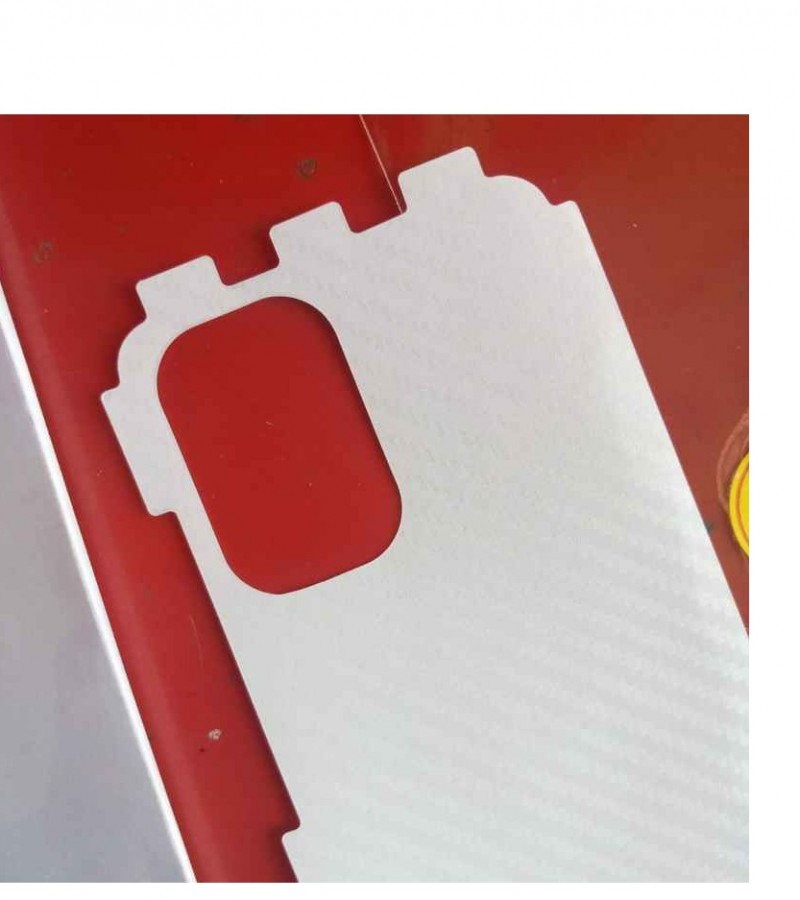 Mi 11 lite - Carbon fibre - Matte Mosaic Design - Back Skin - Back Protector - Sheet - 020