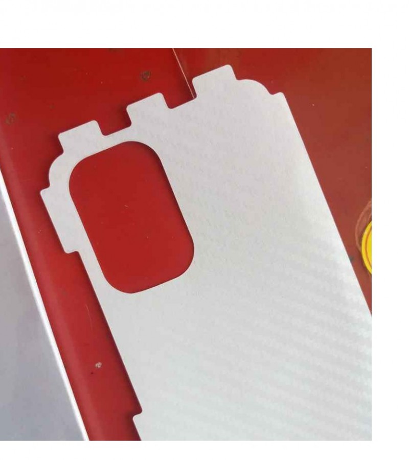 Mi Poco F3 - Carbon fibre - Matte Mosaic Design - Back Skin - Back Protector - Sheet - 020