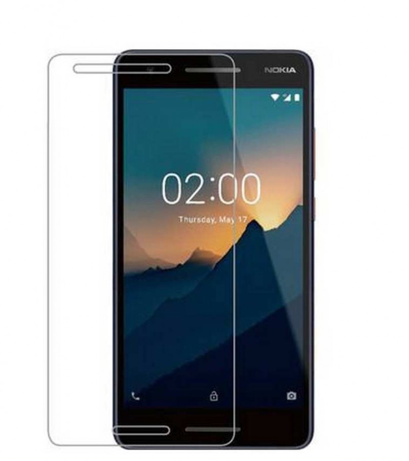 Nokia 2.1 - 2.5D Plain & Polished - Protective Tempered Glass