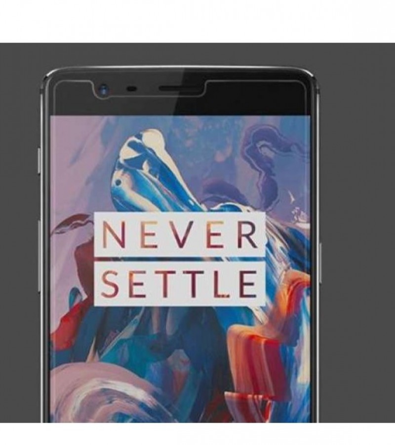 Oneplus 3T - 2.5D Plain & Polished - Protective Tempered Glass