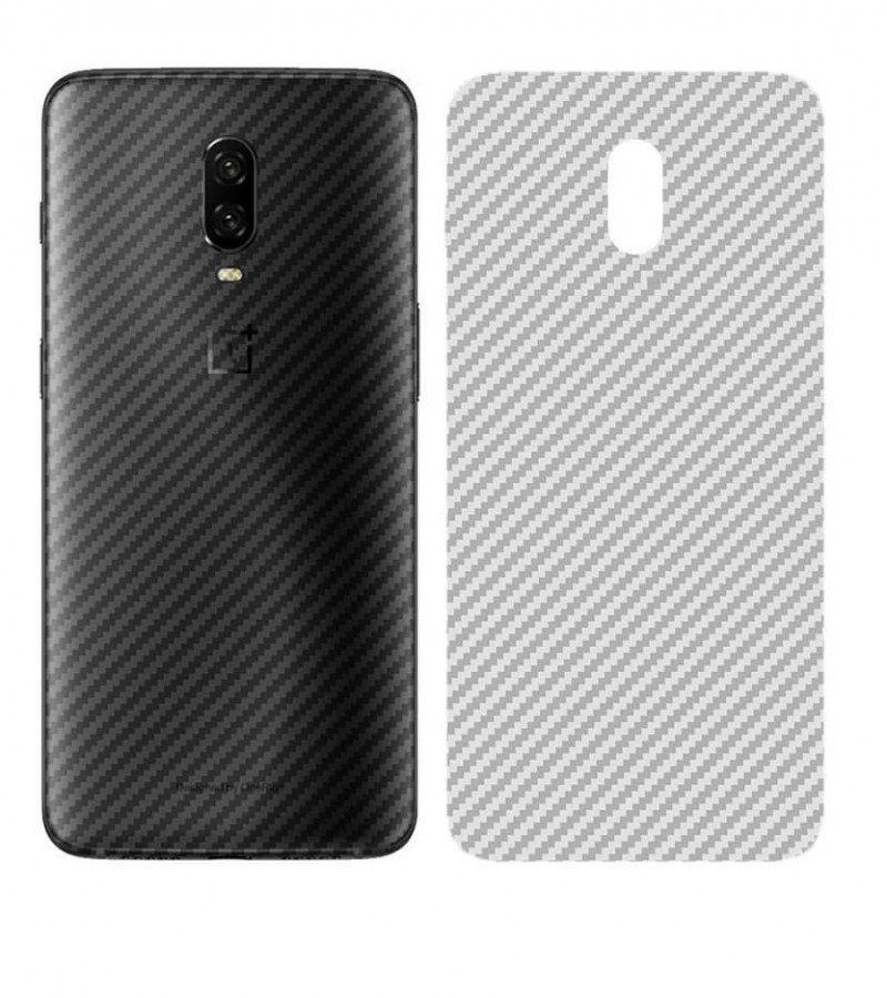 Oneplus 6 - Carbon fibre - Matte Mosaic Design - Back Skin - Back Protector
