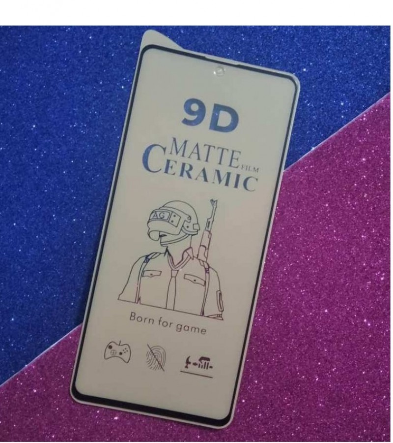 Redmi note 9s - 0.5mm - 9H - Unbreakable protective Ceramic Matte Glass