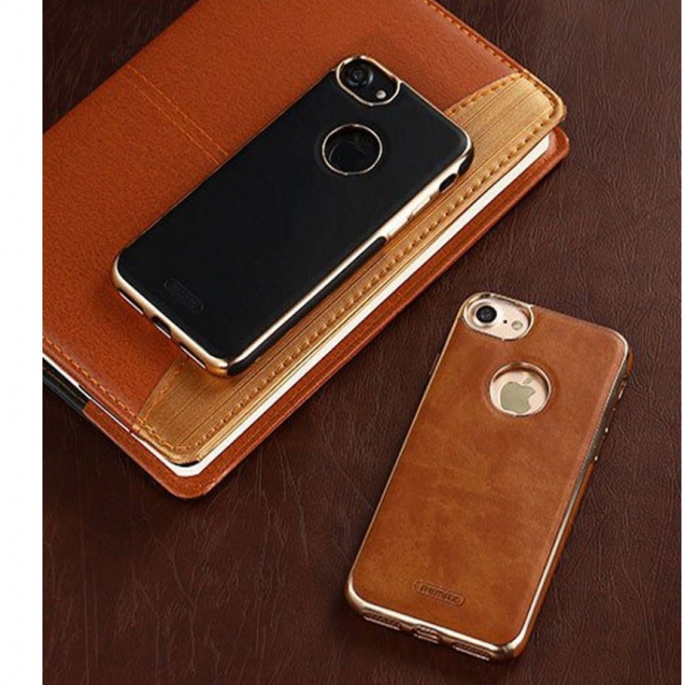 Remax Beck Lux Leather Anti-Shock Back Case for Apple iPhone 7 & 7 Plus