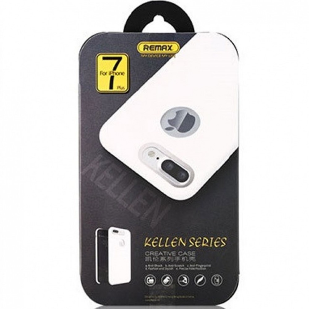 Remax Smooth Like Silk Kellen Series Case For Apple iPhone 7 - Black