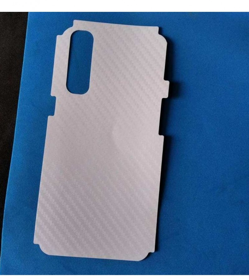 Reno 3 Pro - Carbon fibre - Matte Mosaic Design - Back Skin - Back Protector