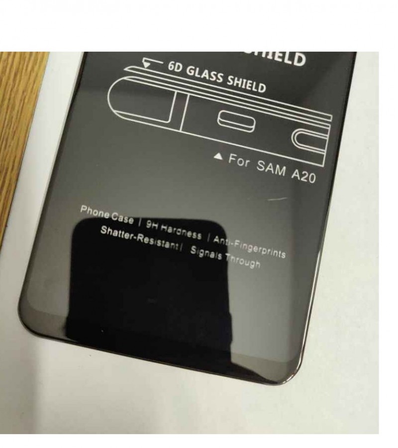 Samsung A20 / A30 - 6D Gorilla Glass - Full Glue - Protective Tempered Glass