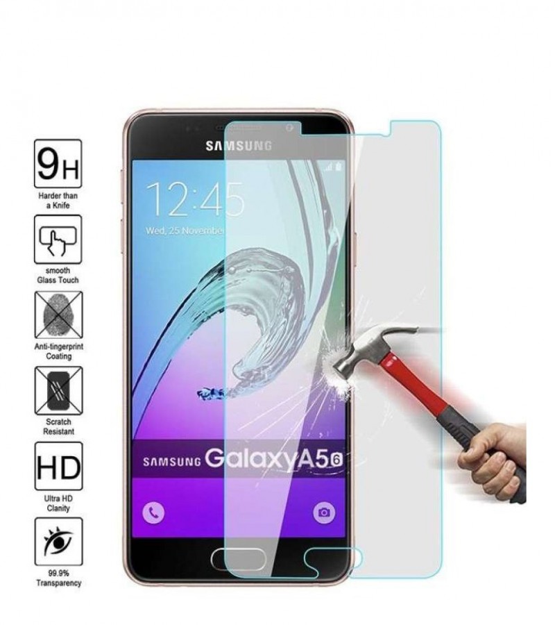 Samsung Galaxy A5 2016 / 2017 - 2.5D Plain & Polished - Protective Tempered Glass