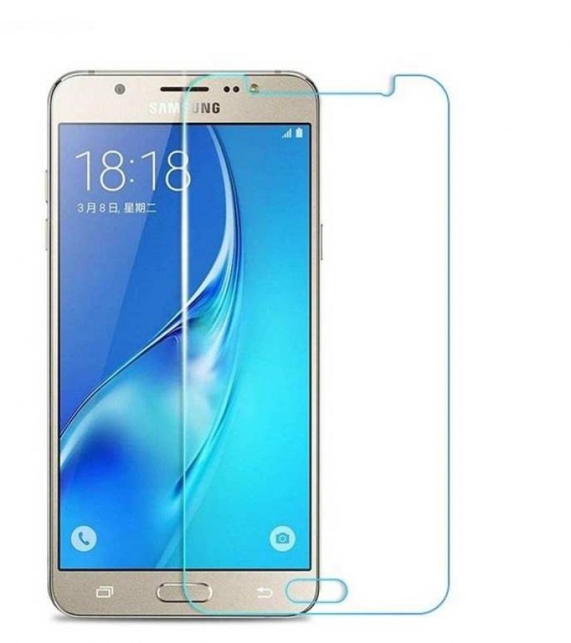 Samsung Galaxy A7 2017 - (A720) - 2.5D Plain & Polished - Protective Tempered Glass