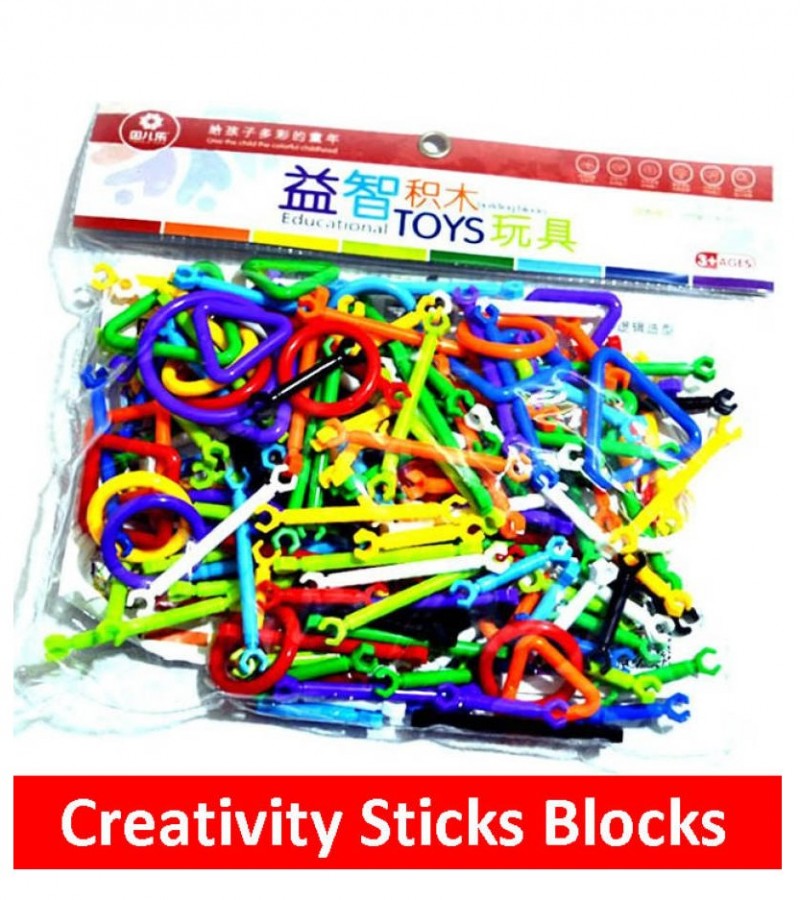 Smart Sticks for Kids Boys Girls - Creativity DIY Toy Pack