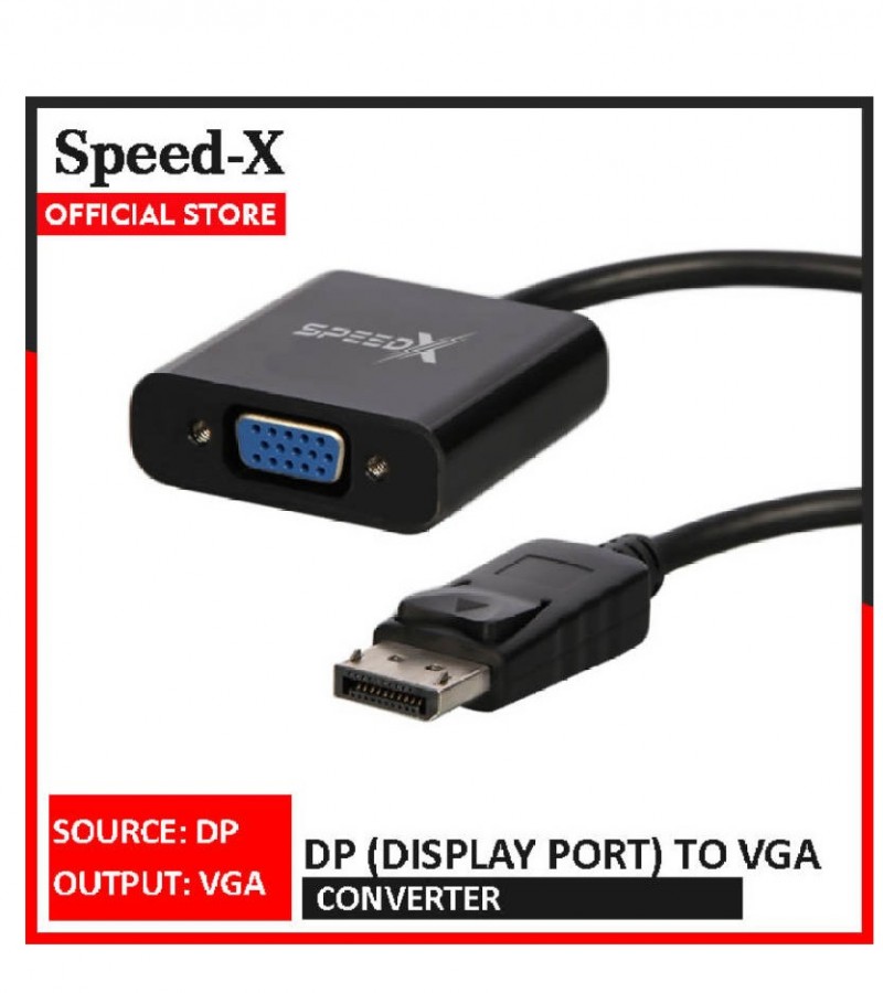 Speed X Display Port to VGA Converter