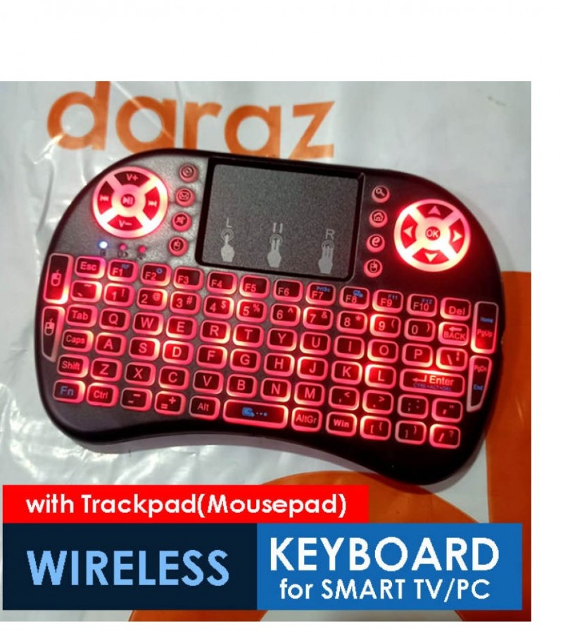 Wireless Keyboard and Mouse pad