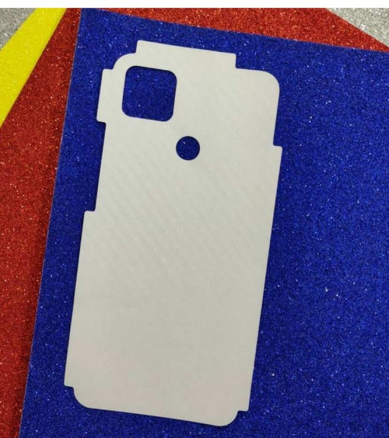 Xiaomi Redmi 9C - Carbon fibre - Matte Mosaic Design - Back Skin - Back Protector - Sheet - 015