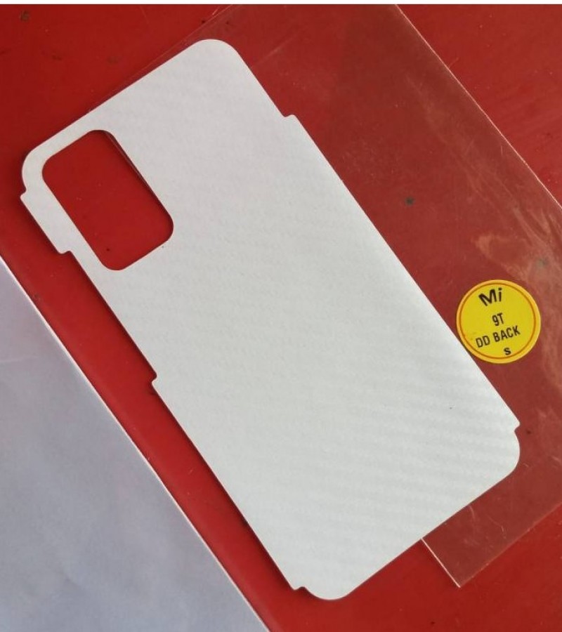 Xiaomi Redmi 9T - Carbon fibre - Matte Mosaic Design - Back Skin - Back Protector - Sheet - 020