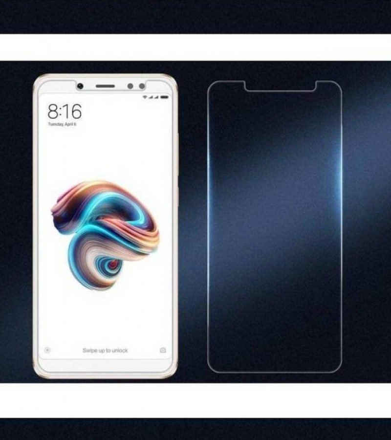 Xiaomi Redmi Note 5 Pro - 2.5D Plain & Polished - Protective Tempered Glass