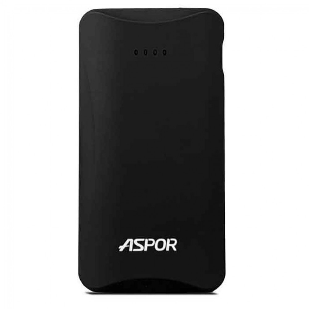 Aspor Power Bank 5000mAh 2 USB Port A360 - Black