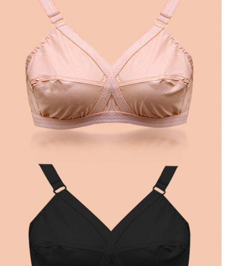 Classic Pure Cotton Bra For Womens Ladies Girls - Sale price - Buy online  in Pakistan 