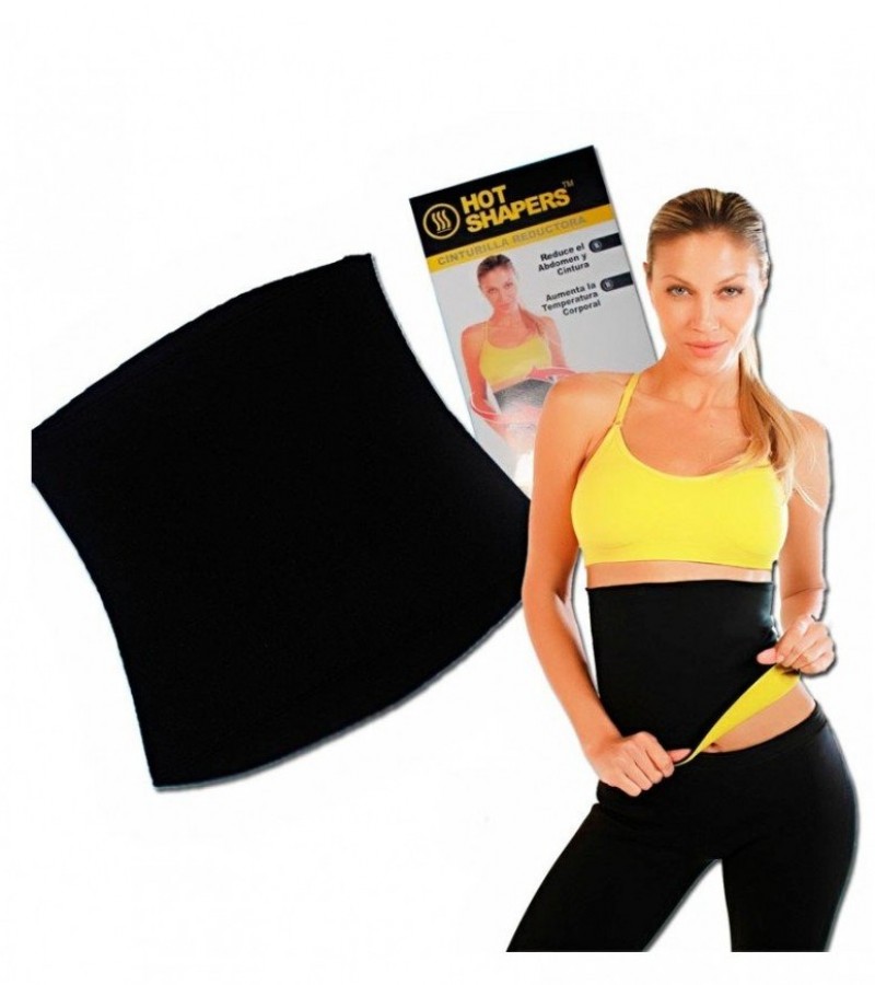 Hot Shaper Belly Belt Black