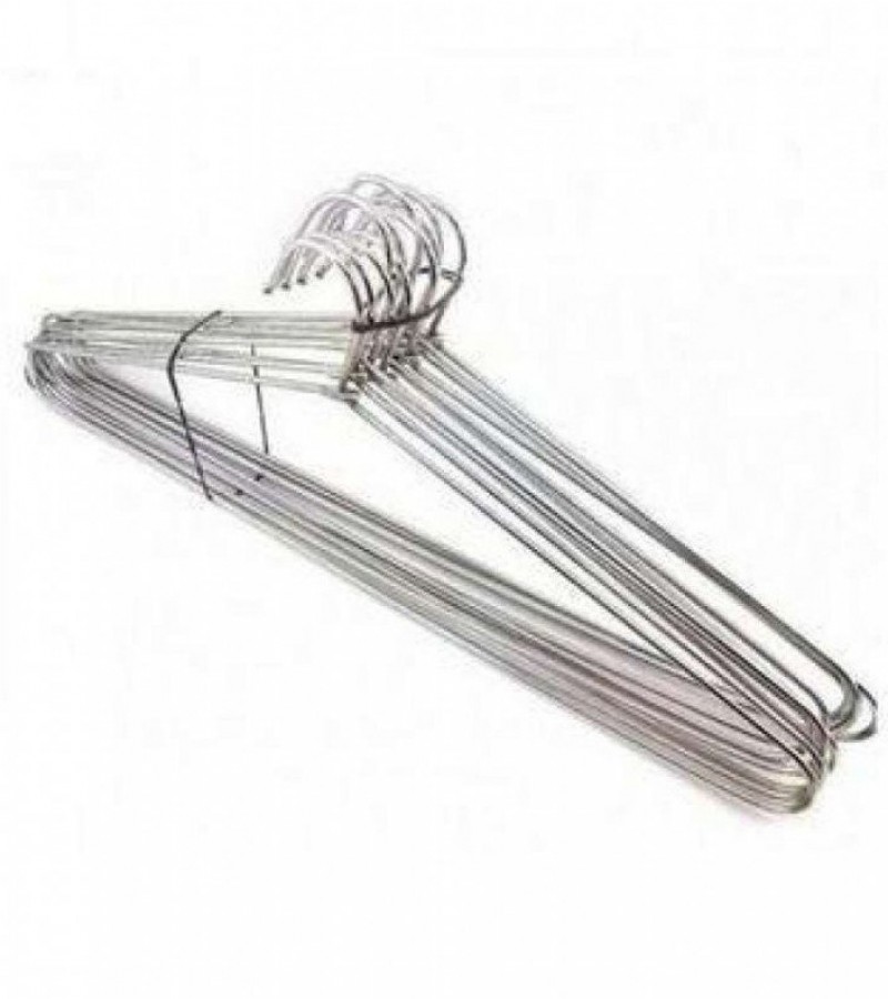 Pack of 12 - Steel Clothes Hangers