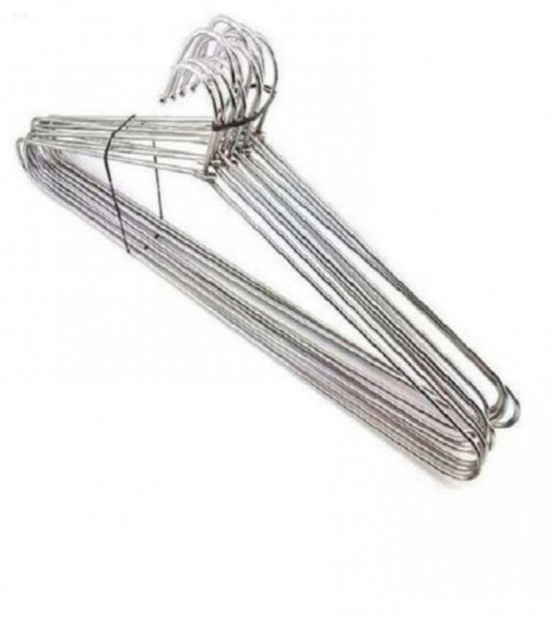 Pack Of 12 – Steel Clothes Hangers