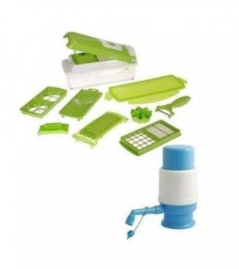 Pack of 2 - Nicer & Dicer and Manual Drinking Water Pump