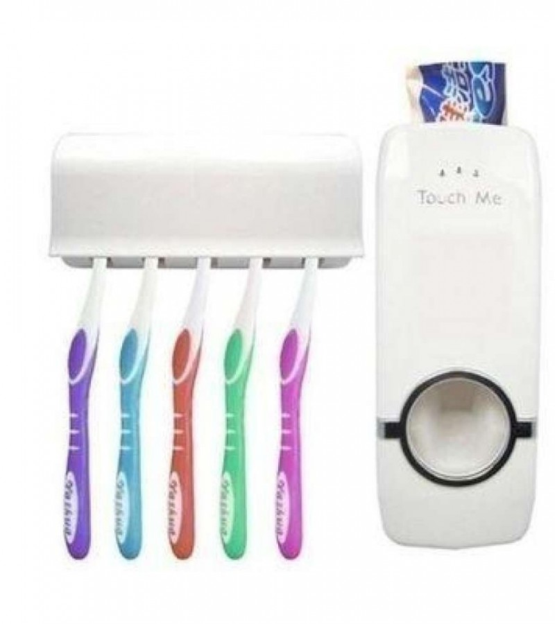 Pack Of 2 - Toothpaste Dispenser + Selfie Stick