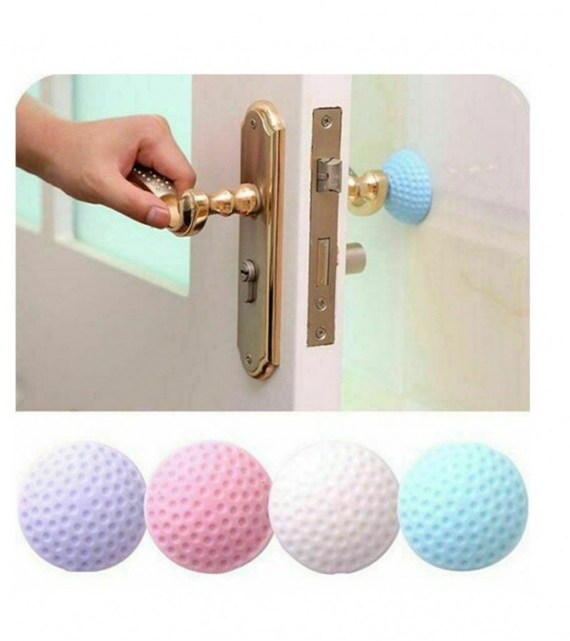Pack Of 2 Wall Shield Door Handle Bumper Guard Stoppers Plates Wall Protector Safety