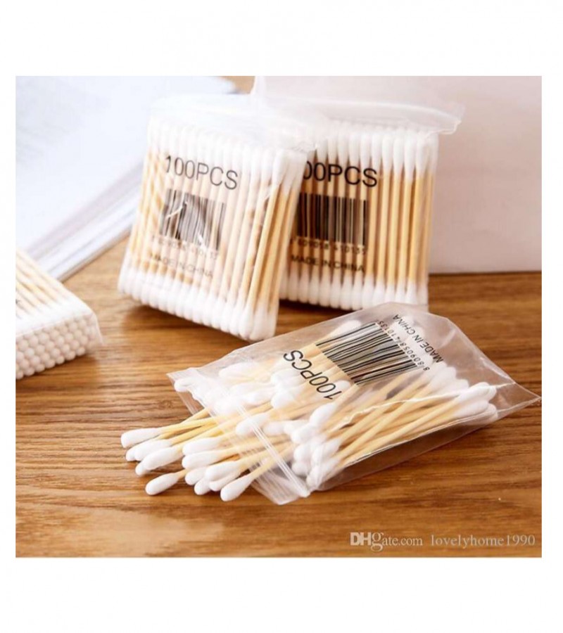 pack of 6 cotton buds eyeshadow blending tool for ear nose cleaning tool 6 packs