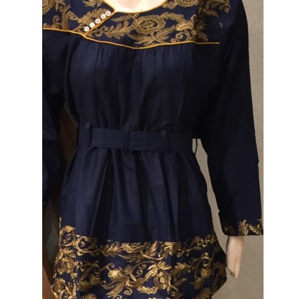 3 In 1 Viscus Frock For Girls (Shirt-Dupatta -Trouser) - Code#678