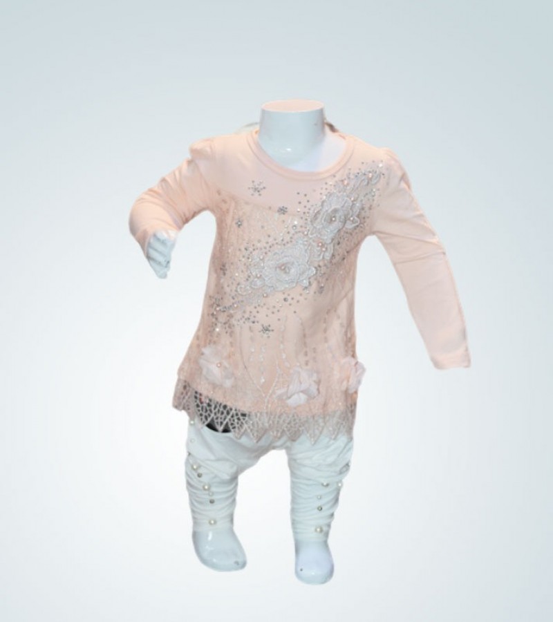 Baby Pink Dress Frock