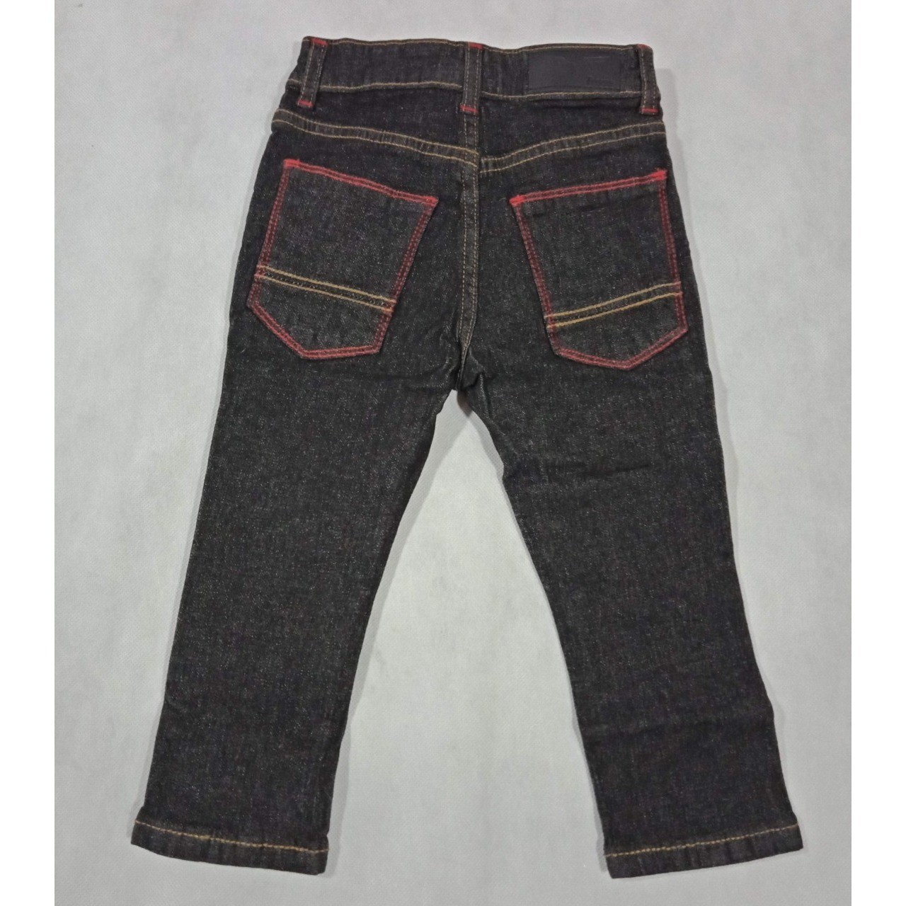 Charcoal Dark Grey Denim Pant For Boys