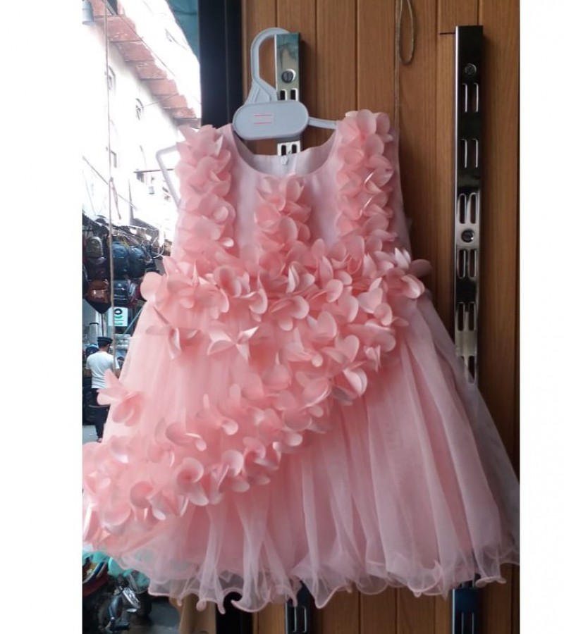 Elegent Fril Frock for Baby Girl