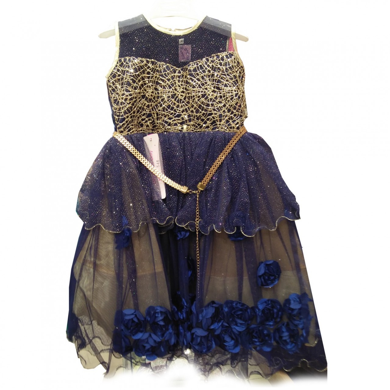 Gorgeous Frock With Inner Tights For Little Girls - 4 To 7 Years