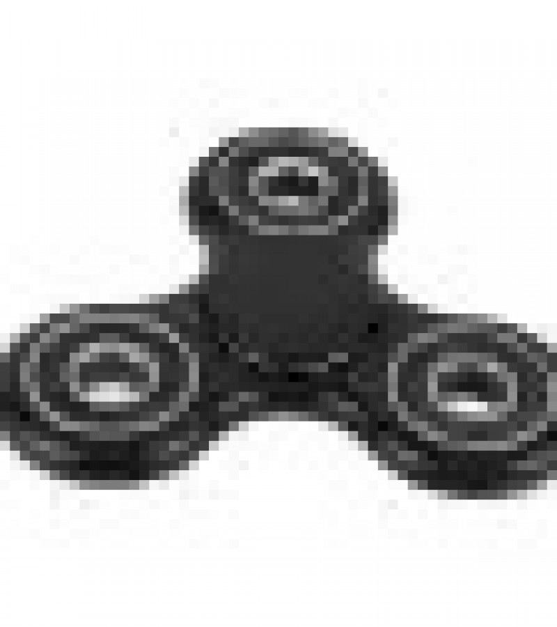 Pack of 2 - Led and Normal Fidget Spinner - Black