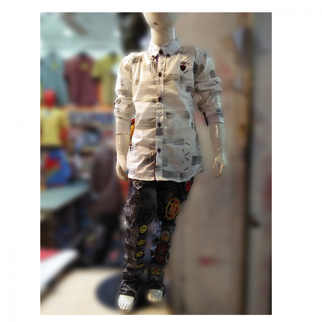 Pant & Casual Shirt For Kids - 5 To 15 Years
