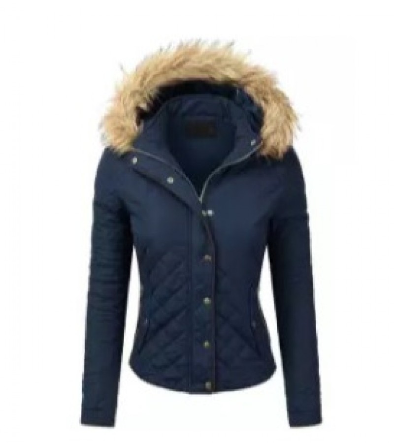 Prime Navy Women Parachute Jacket Women Jacket