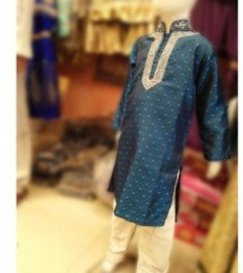 Readymade Jamawar Kurta Shalwar For Boys - 1 To 13 Years