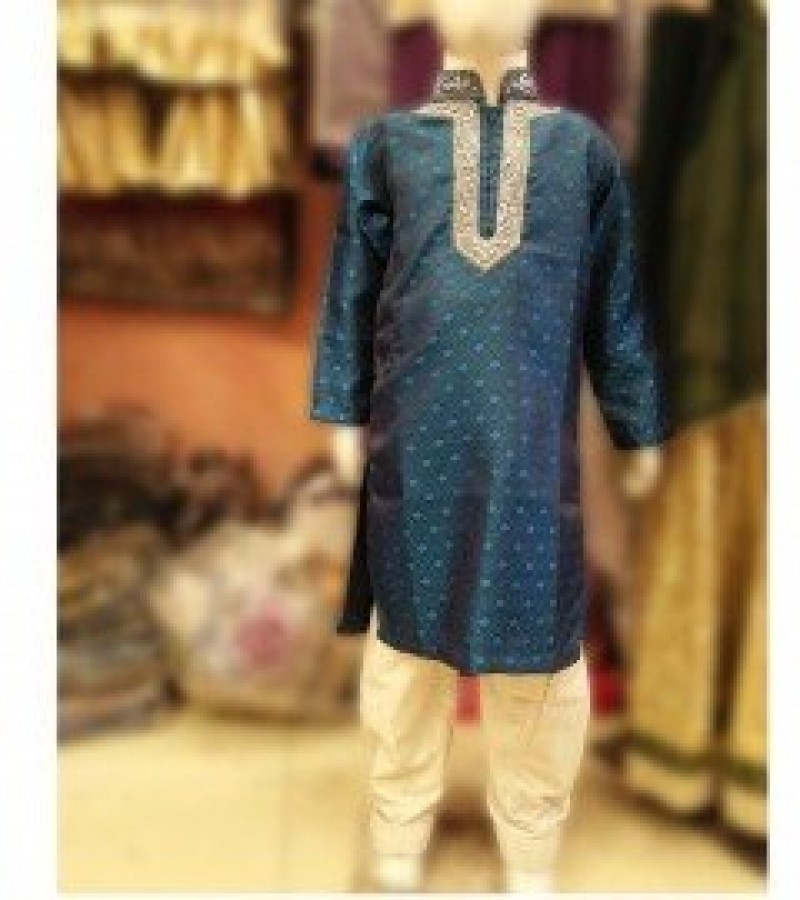 Readymade Jamawar Kurta Shalwar For Boys - 1 To 13 Years