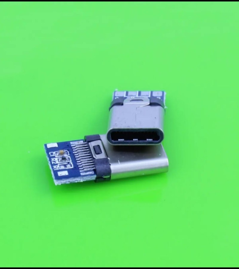 10 Pieces USB 3.1 Type C USB-C Male welding soldering Plug Connector SMT type
