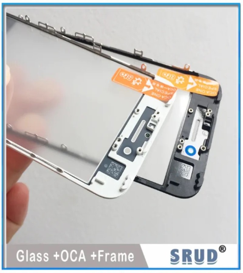 Apple IPhone 7G / 7Plus / 6G / 6S / 6 Plus / 6s Plus OCA + Touch Glass + Frame Digitizer Replacement(Only Touch Glass Not Panel)