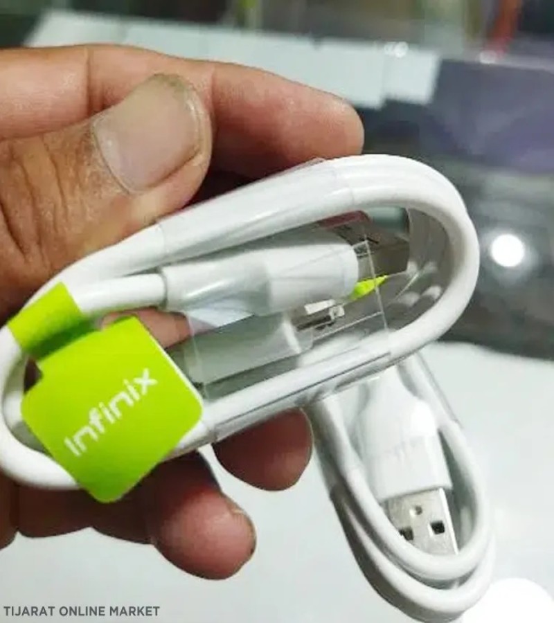 Infinix Original Data Cable Micro USB High-Speed USB Cable - Fast Charging Cable For Android Mobile Phones