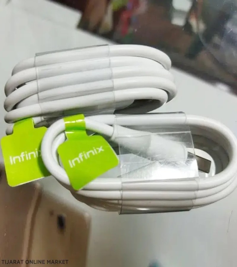 Infinix Original Data Cable Micro USB High-Speed USB Cable - Fast Charging Cable For Android Mobile Phones