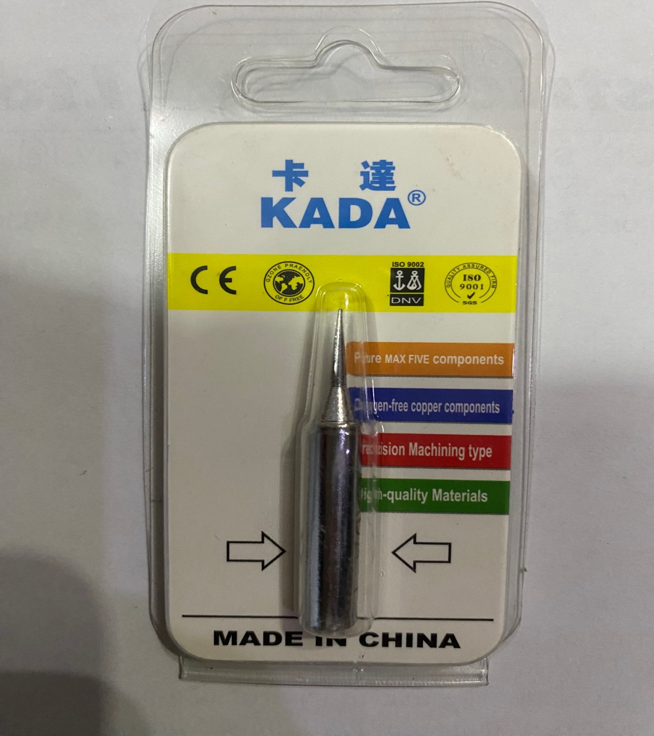 Kada Original lead-free solder tip