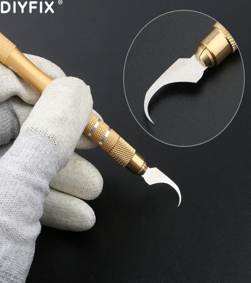 MECHANIC iMax9 20 in 1 Multifunctional Mobile Phone Motherboard Chip CPU IC Glue Removal Blade Glue Cleaning Rework Tool