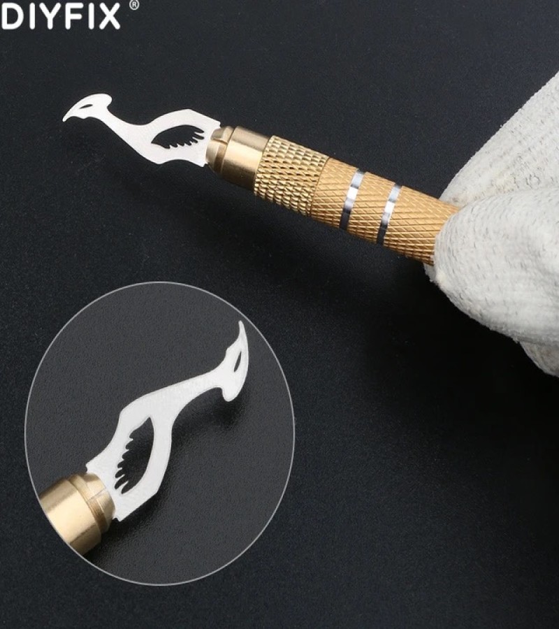 MECHANIC iMax9 20 in 1 Multifunctional Mobile Phone Motherboard Chip CPU IC Glue Removal Blade Glue Cleaning Rework Tool