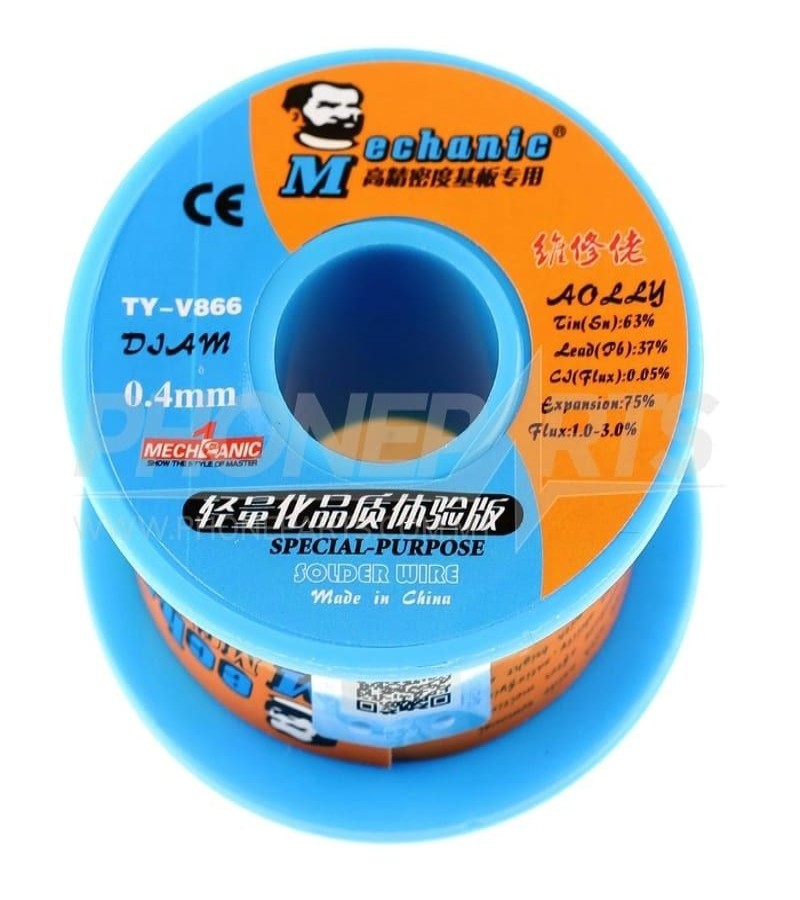 Mechanic TY V866 40GM 0.3MM/0.4mm/0.5MM Solder Wire High Quality