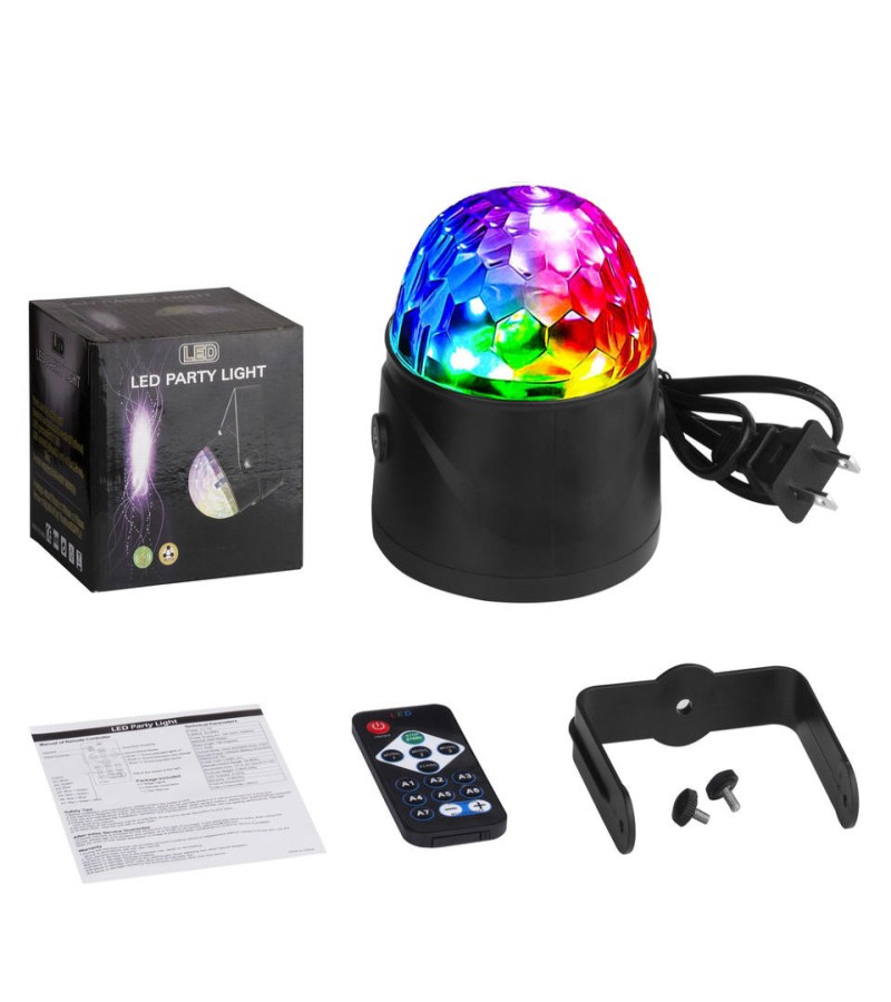 Mini RGB LED Party Light Pub Disco Party Effect Lamp With Remote Controller