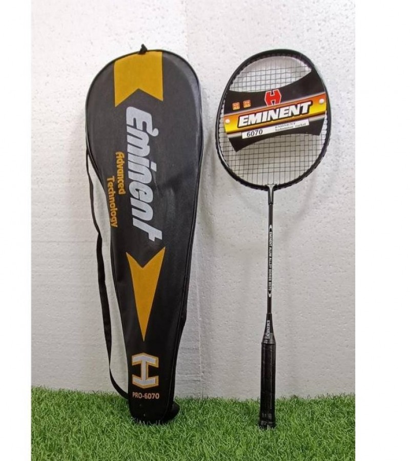 High Quality Brand New 2 X Eminent Pro 6070 Branded Badminton Rackets with Bag 