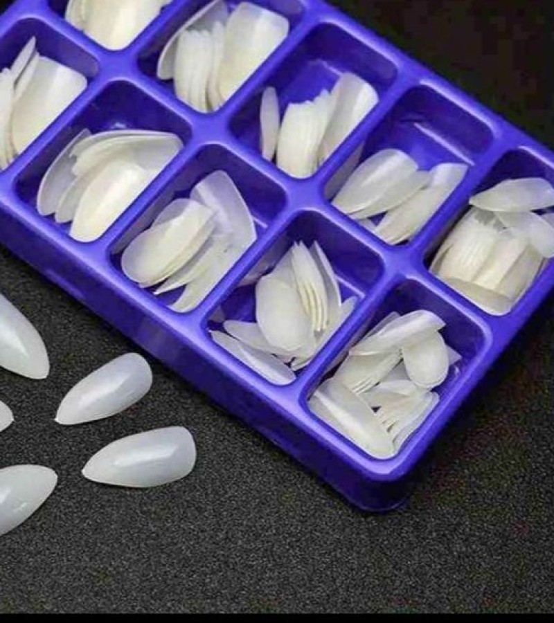 100 pieces Artificial Nails Nails square shape tip artifical nails