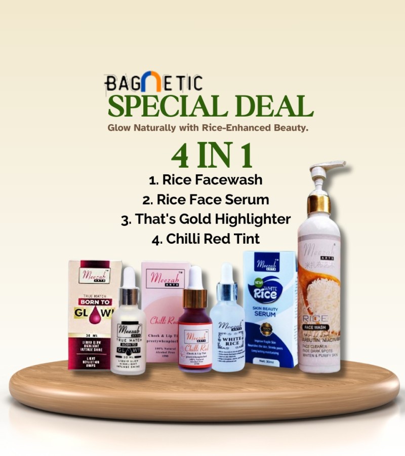 deal 4 in 1 skincare routien